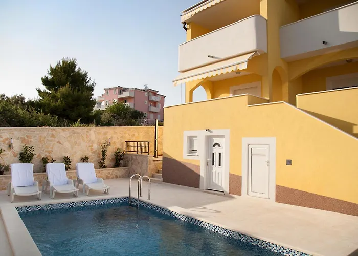 Seaside With A Swimming Pool Zecevo Rtic, - 11869 Apartment